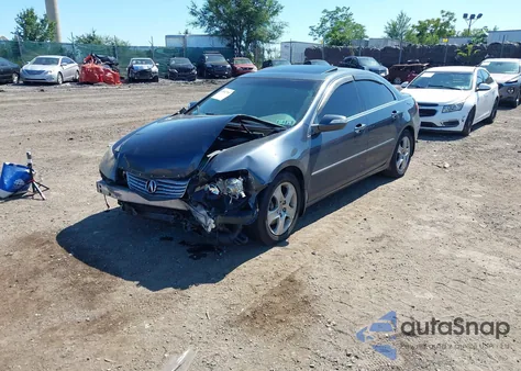 2007 Acura Rl 3.5 из США, поврежденный, VIN JH4KB16647C002961